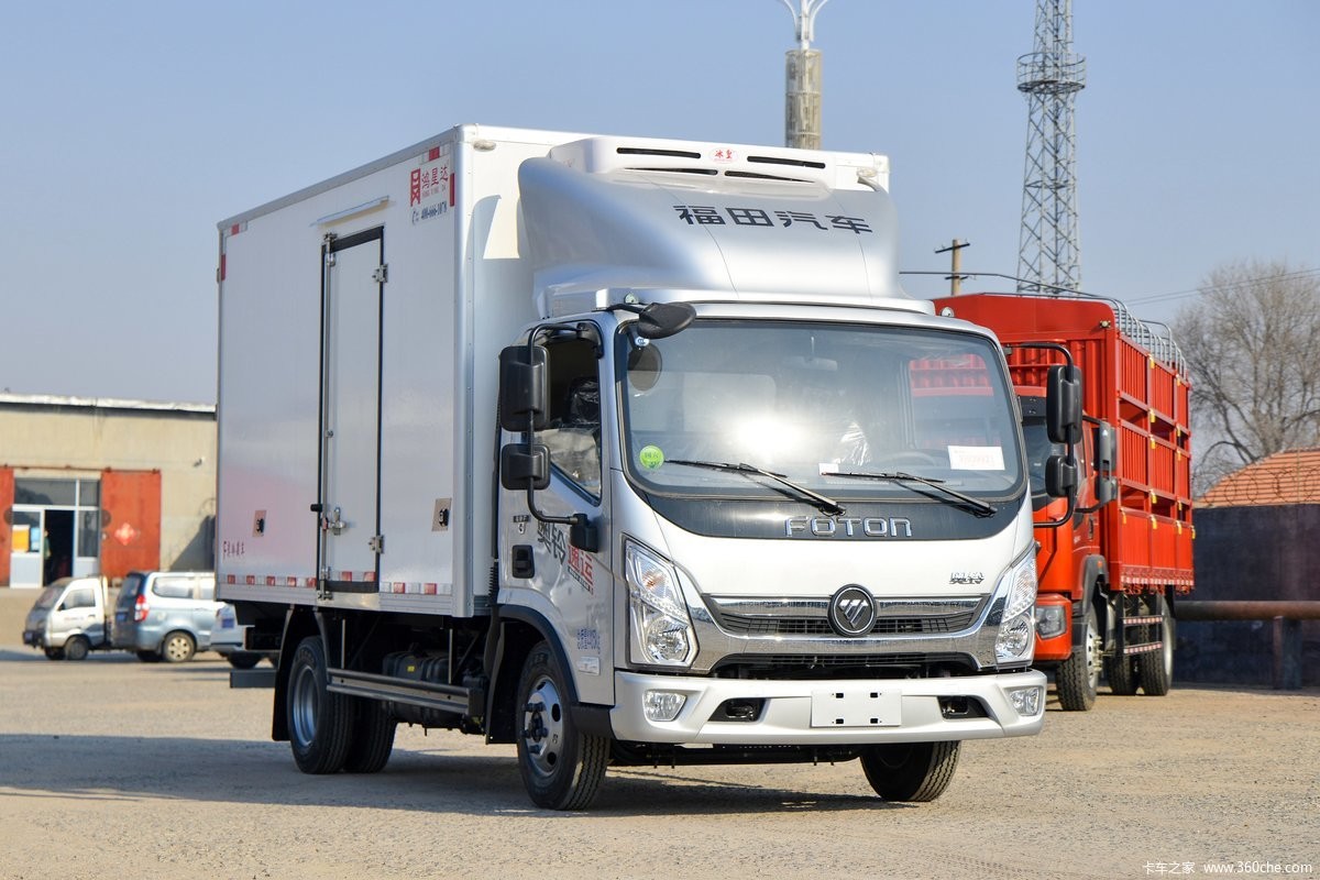 福田奥铃速运宽体冷藏车4.1米