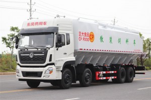 东风天龙前四后八散装饲料车42方